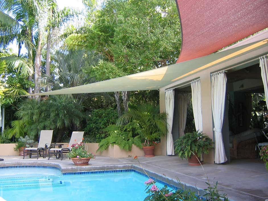Triangular Shade Sails by Moran Canvas Products